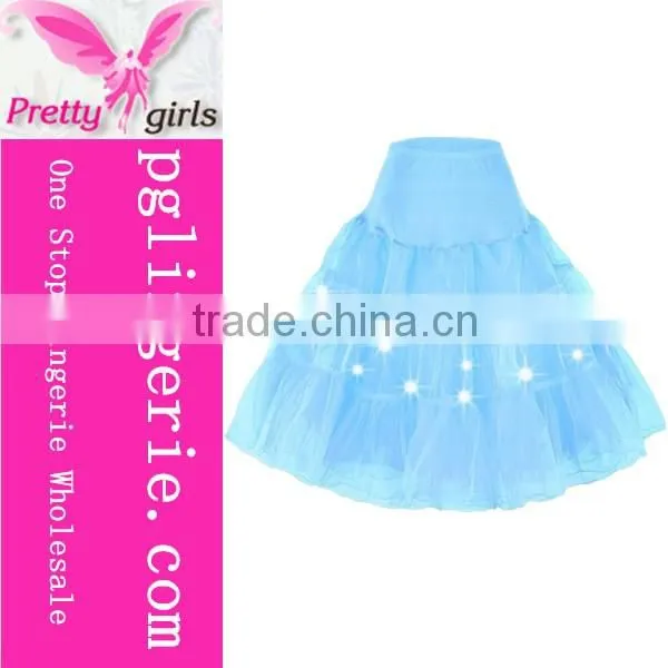 2016 Hot sale Women Tulle Adult Led Tutu Skirt Lights