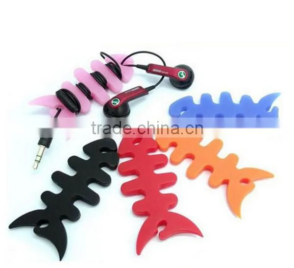 Cheap High Quality Earphone Cable Silicone Winder