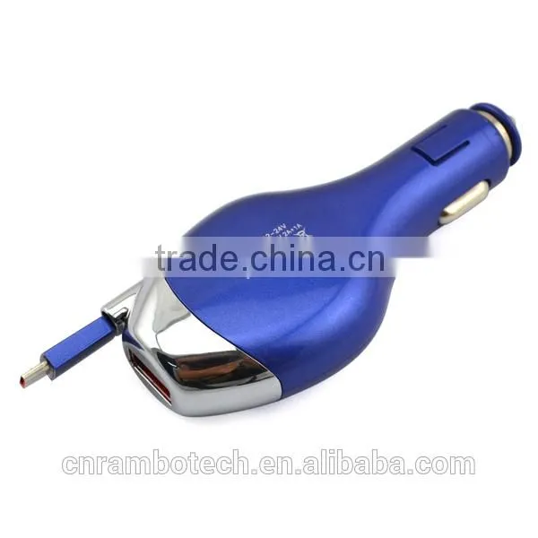 2014 new best usb car charger for smart phone