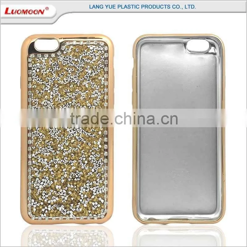 full diamond high light plating tpu back cover case for htc desire 728 828 626g 509D/506E/500 620/820 MINI/D820MU
