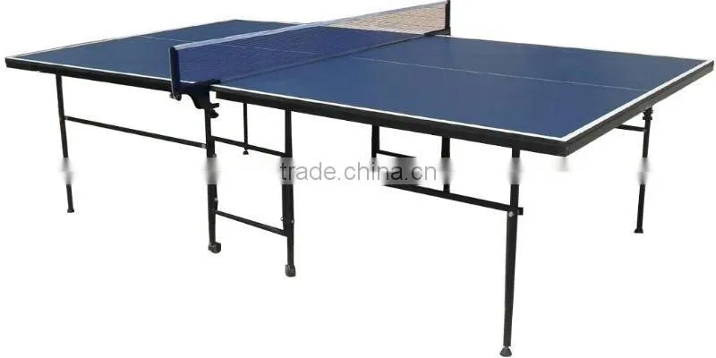 High quality cheaper price factory promotion 12mm MDF Standard size Moveable foldable Table tennis table
