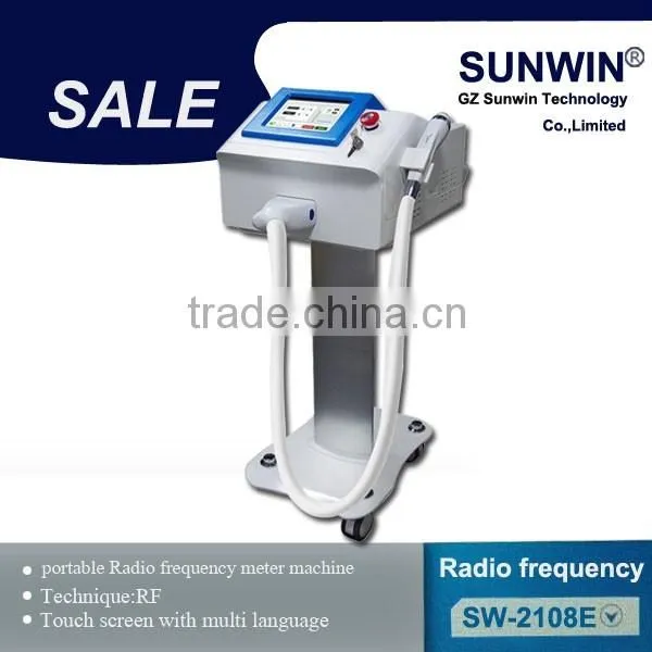 Radio frequency machine for anti-wrinkle Smooth scars/RF radio frequency facial firming with 3 tips SW-2108E