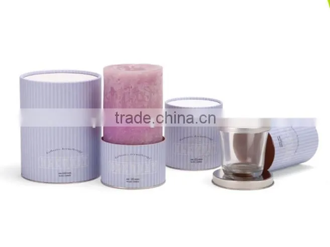 2016 Top selling products candle paper packaging box