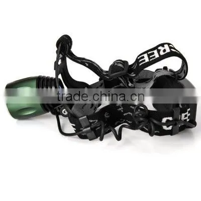 led rechargeable headlamp hiking aluminum led headlamps