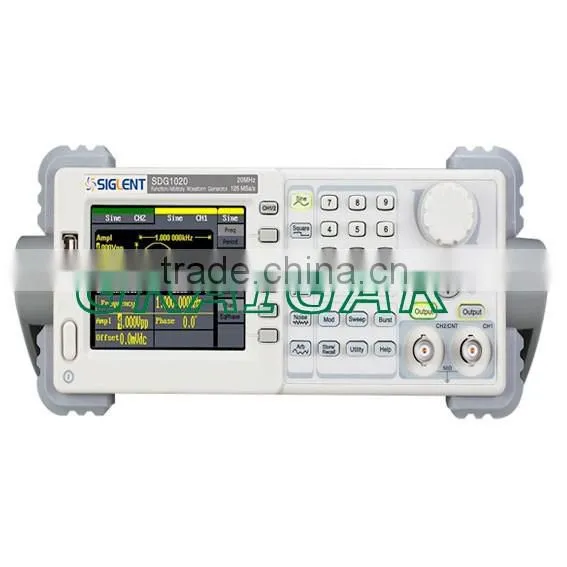 The latest version ARRIVAL SDG1020 Siglent Arbitrary Signal Function Generator 20M 125 MSa/s Dual Channel
