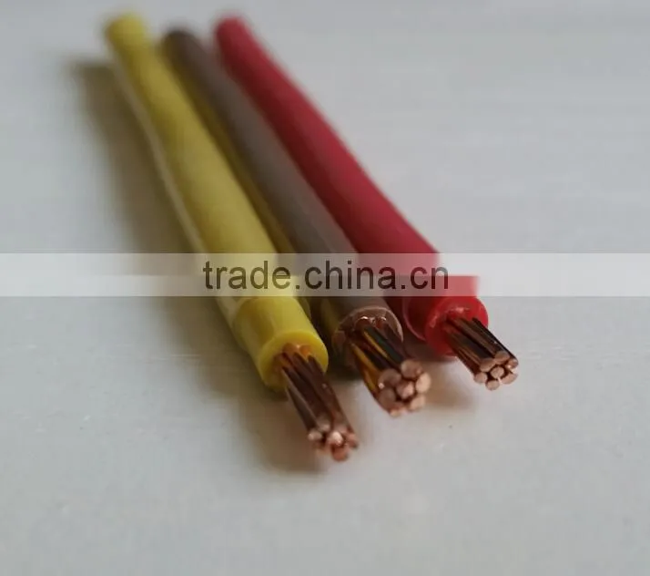600V 18 awg stranded 18 gauge stranded wire thhn/thwn copper wire