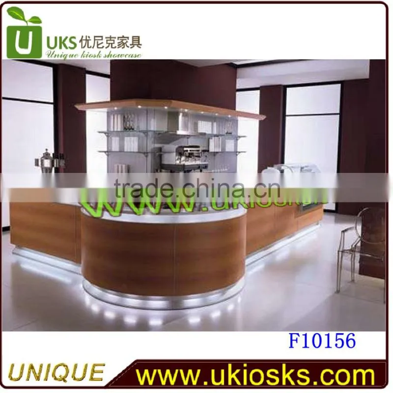 F10156-Food counters for coffee retailing, providing free design