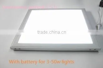 8w/10w/20w/Emergency pannel light ,emergency period lasting for 3-5 h,with battery for 3-50w pannel lights
