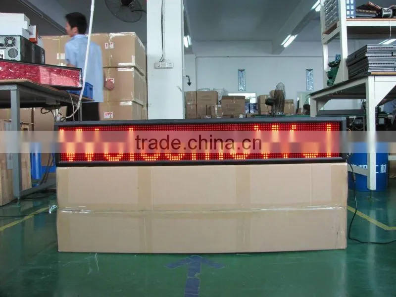 outdoor P10mm led message display board, digital led electronic program panel sign