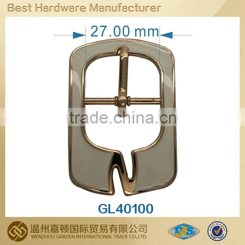 GL40100 27mm zinc alloy shoe buckle