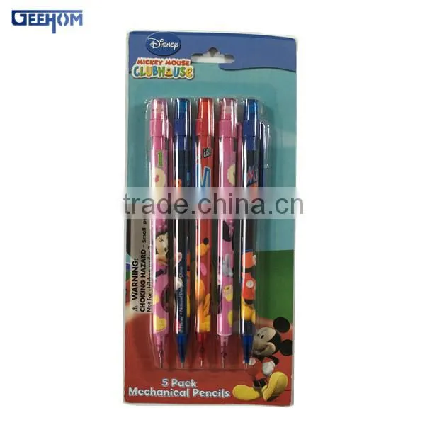 Cars stationery set, licensing wholesale mechanical pencil set