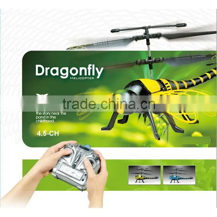 new product!S700 Red Dragonfly 4.5CH Infrared rc toys flying dragonfly toy