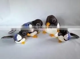 promotional gift plush toy shrike bird 3 D printing plush bird earthbag small shrike bird plush earthbag with beans