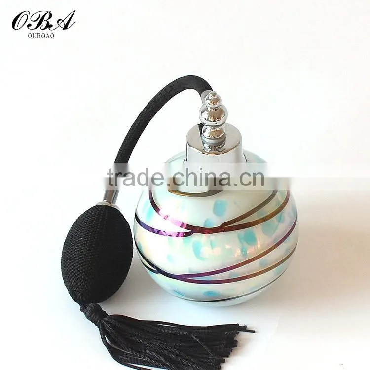 Factory direct sales handmade luxury air bag perfume glass bottle 100ml