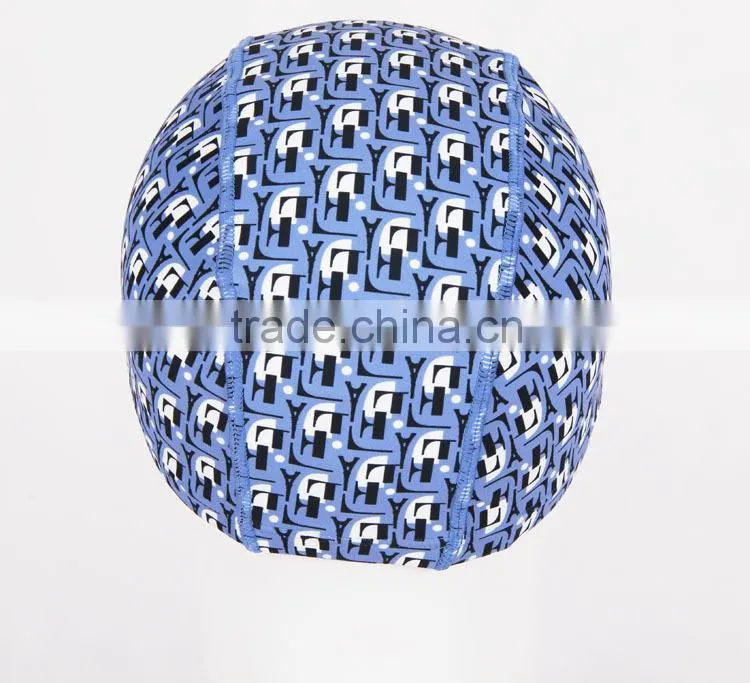 CNYE printed swimming cap soft breathable general swimming caps men lycra swim cap women high quality new design