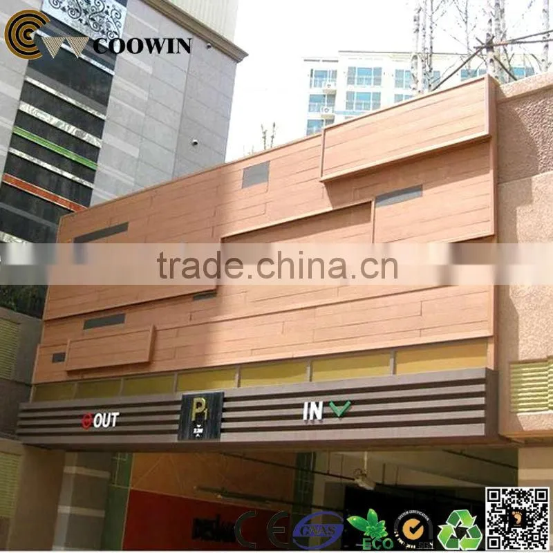 Decoration portable wood plastic composite slats