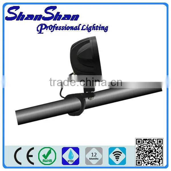 3" BULL BAR LED LIGHT BAR MOUNT 3" O TYPE FOR AURORA LED END MOUNT RIGID GREAT WHITE