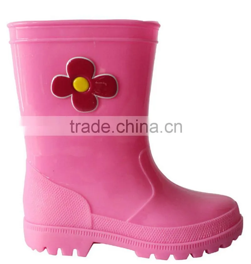 Wholesale boys car pattern PVC rain boot children cheap PVC rain boots