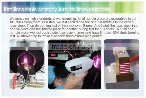 (Hot Newest) diode 808nm laser hair remover permanent