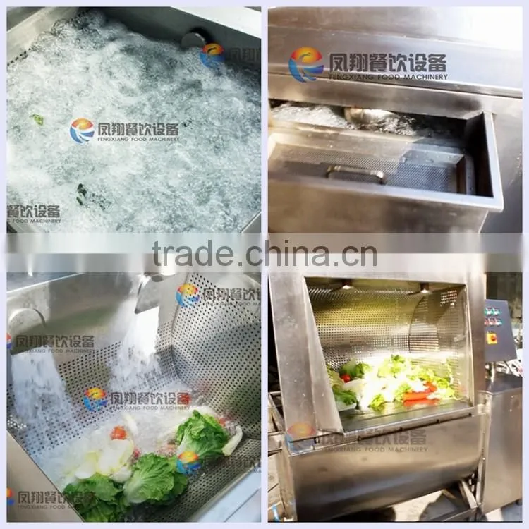 Commercial Automatic One Tank small Vegetable and Fruit Washer