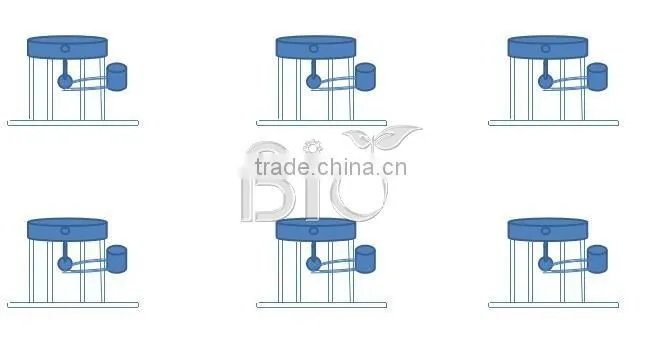 Small organic fertilizer granulator,compost fertilizer making machine
