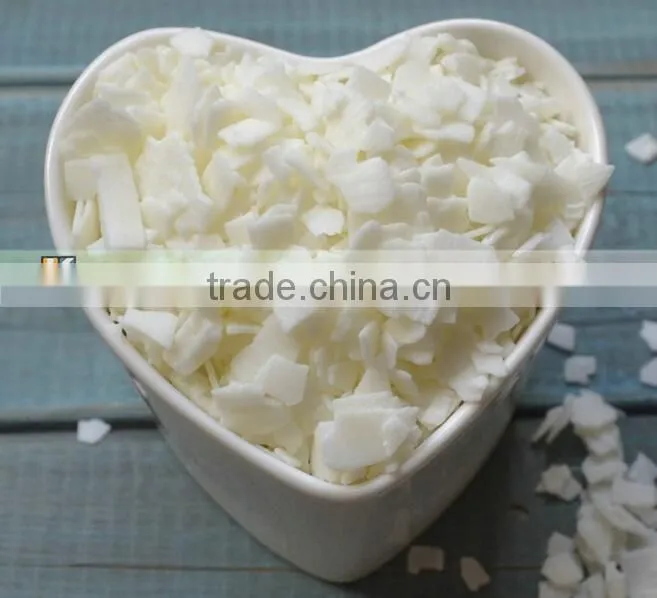 China Supplier Wholesale 100% pure soy wax flakes for cup wax