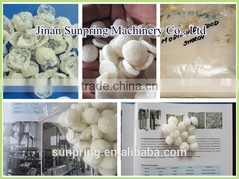 Automatic oil drilling starch machinery/machinery/processing line/making machine