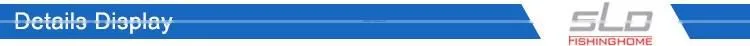 1.65M/1.8M/2.0M fishing boat rod & boat reel combo packed in oxford carrying bag