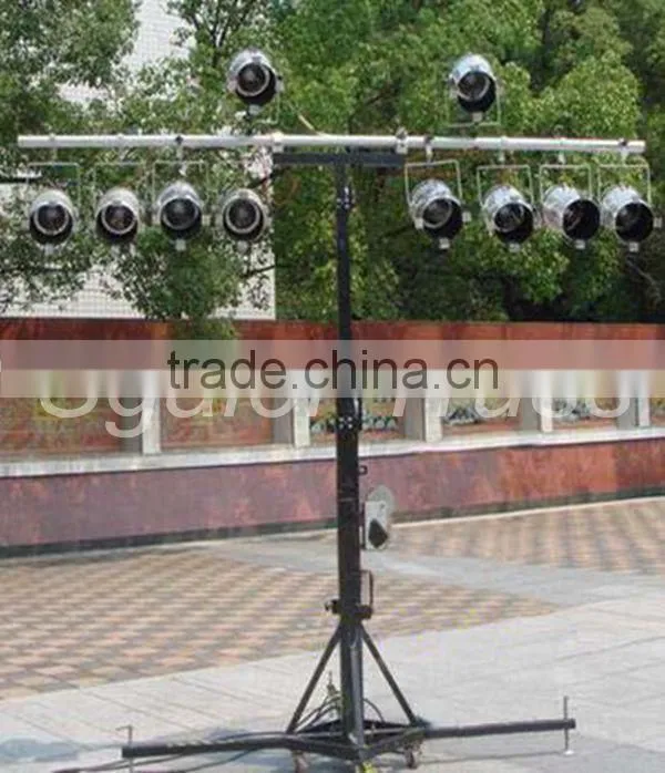 Heavy duty lighting truss lift tower crank stand for sale