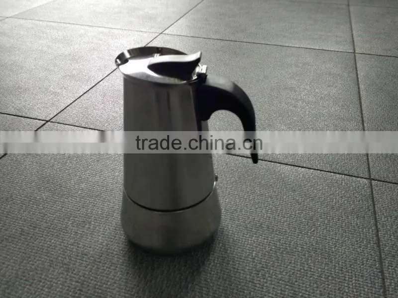 2017 Stailess Steel 6 cups Moka Espresso Latte Percolator Stove Top Coffee Maker Pot Fashionable Coffee Maker