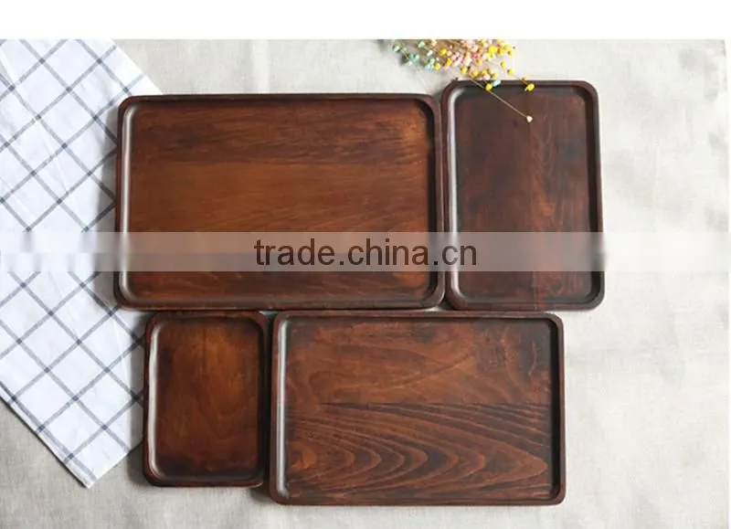 OEM high quality wooden serving tray for hotel