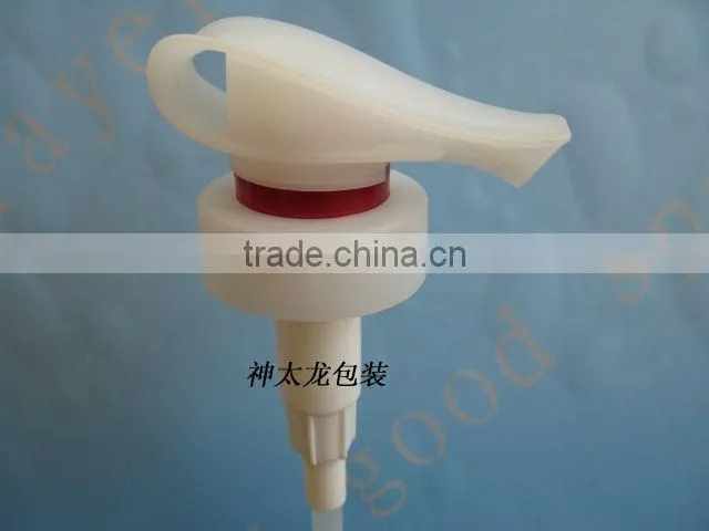 plastic lotion pump dispenser in special design