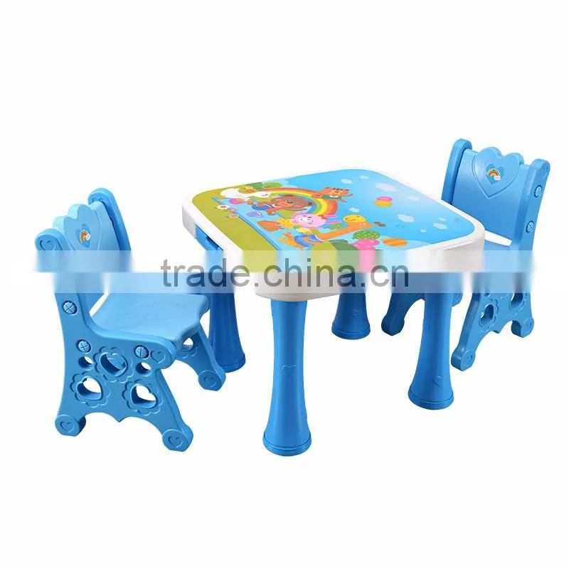 Children study tables and chairs kids desk furniture