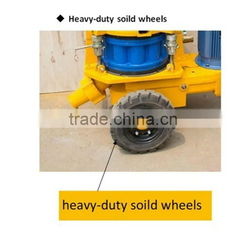 GZ-5 Diesel Drive Concrete Shotcrete Machine for Hydropower Projects with Output 5m3/h