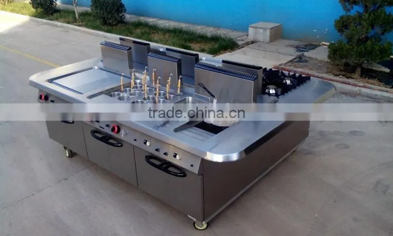Automatic double basket snack deep fryer