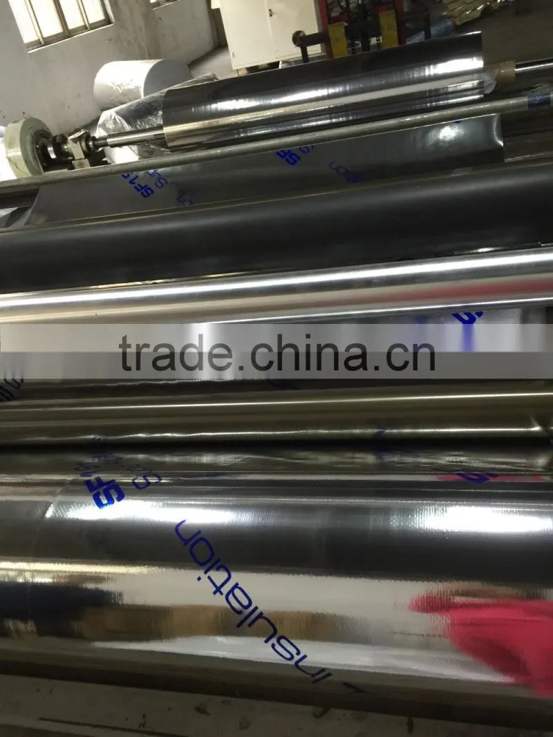 reinforced aluminium foil coated woven fabric
