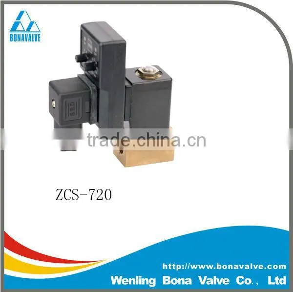 BONA Auto Drain Solenoid Valves for Air Compressor, 1/4", 1/2"