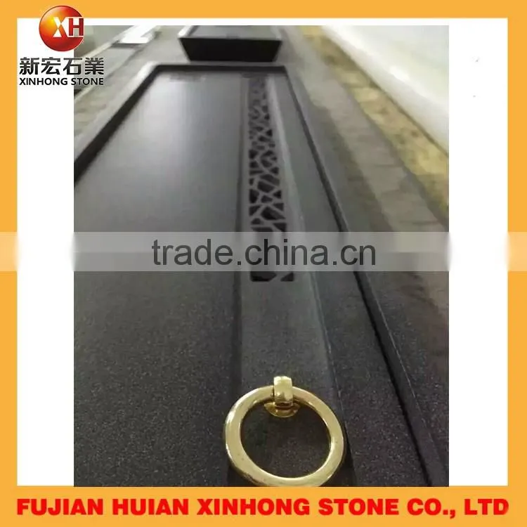 Luxurious real slate gongfu tea tray