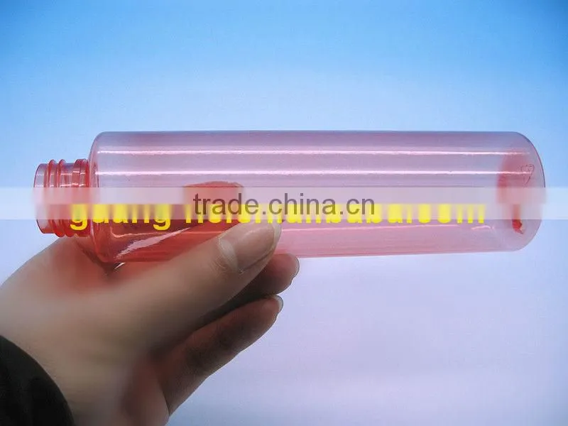 150ml Biodegradable transparent clearly tubular plastic pla bottles for cosmetic