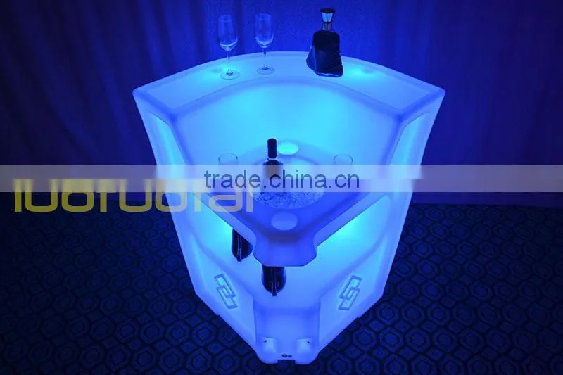 112CM High Rechargeable Illuminated Bar Corner Unit LTT-BC07B