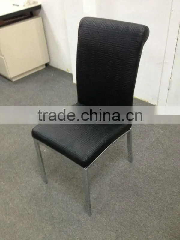 Outdoor Dining Wicker Top Stainless Steel Chair LH-005-B