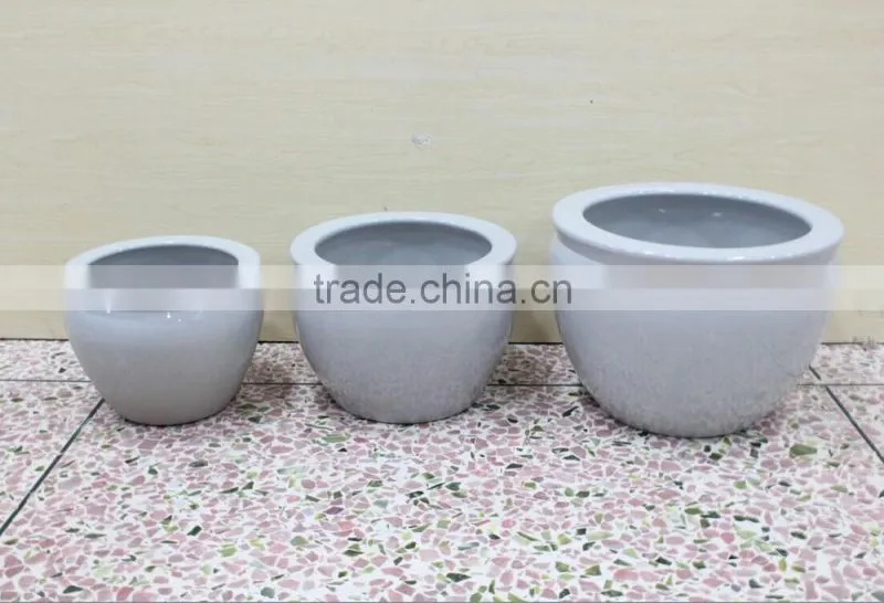 ceramic fish bowl vases,Wholesale large chinease ceramic planter garden flower pots for indoor and outdoor