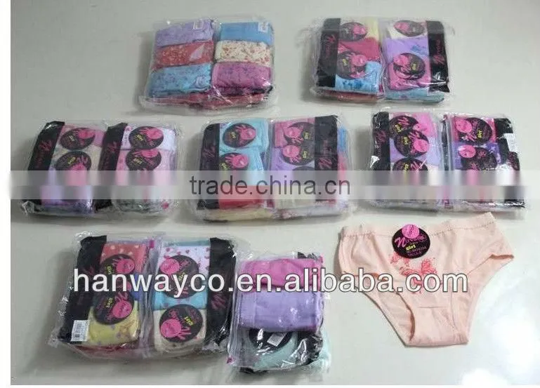 Stock Underpants Closeout Girl's Briefs