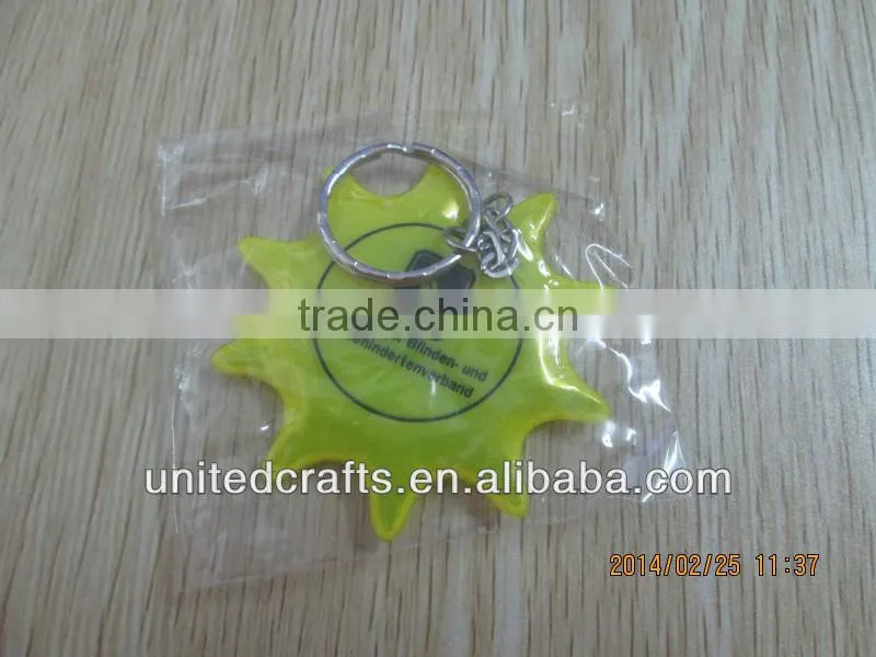 customize FC jersey reflective keychian