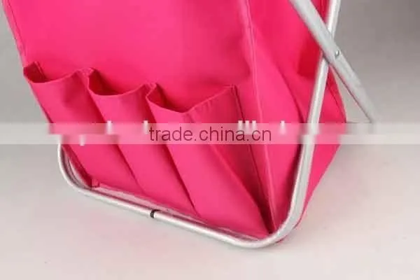 Foldable storage basket With Aluminum Tube LAUNDRY BASKET