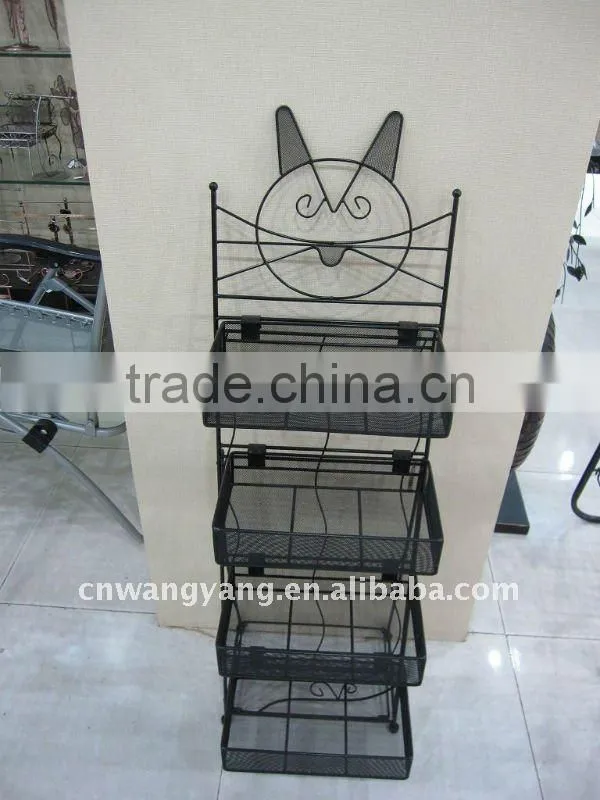 black with rabbit Iron magazine holder(jz-015)