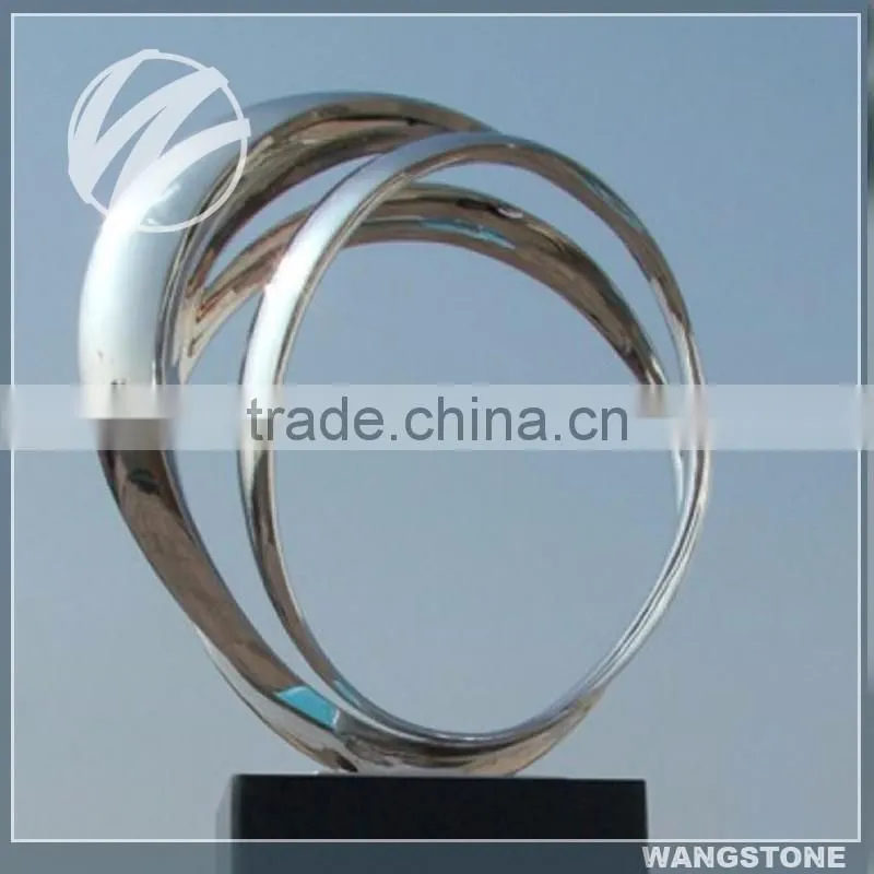 Garden Custom Decorative Metal Sculpture For Home Decor
