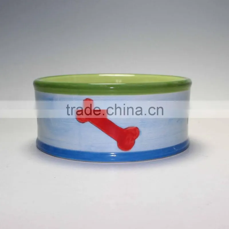 Harmony Good Dog Ceramic Dog Bowl