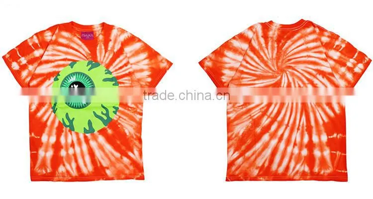 Men Tie Dye T-shirt ,cotton T-shirt, sublimation design digital printing t shirt