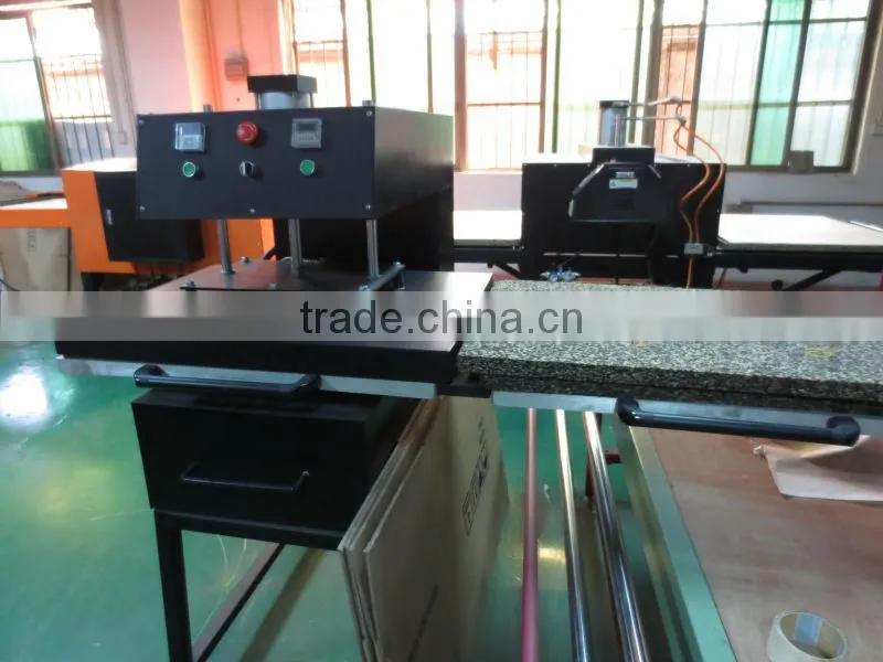 Best quality pneumatic tshirt heat transfer machine